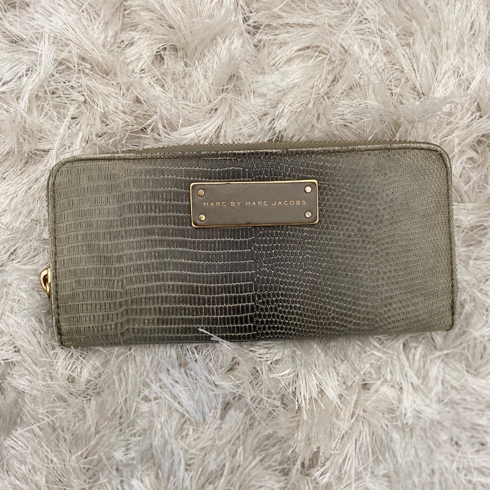 Marc Jacobs Snakeskin/Crocodile Wallet